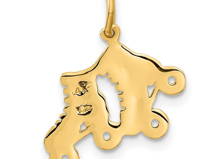 14k Yellow Gold Jewelry Style A4735 - Classique Jewelry Inc.