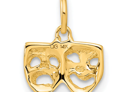 14K Comedy/Tragedy Charm