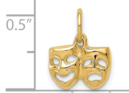 14K Comedy/Tragedy Charm