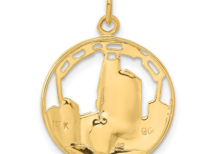 14k Yellow Gold Jewelry Style A4990 - Classique Jewelry Inc.