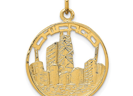 14k Yellow Gold Jewelry Style A4990 - Classique Jewelry Inc.