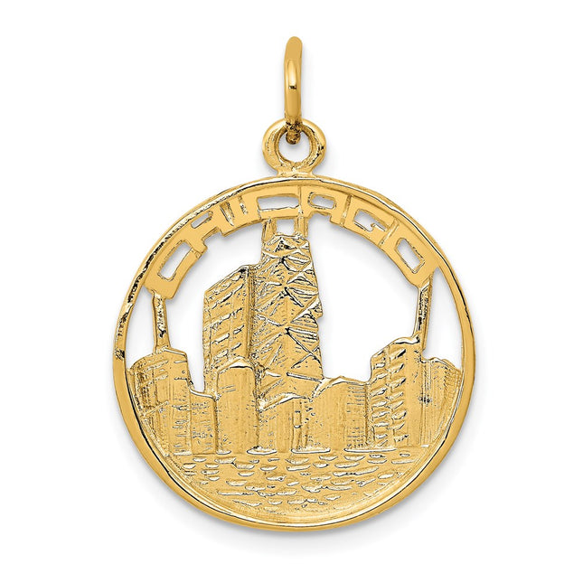 14k Yellow Gold Jewelry Style A4990 - Classique Jewelry Inc.