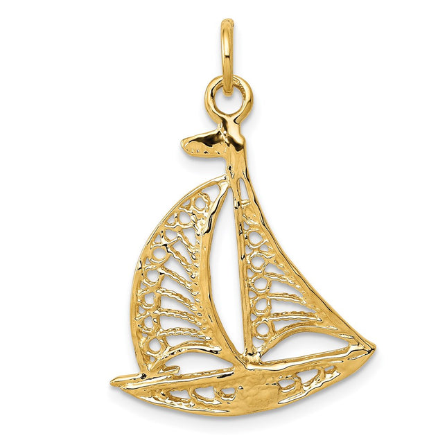 14k Yellow Gold Jewelry Style A9086 - Classique Jewelry Inc.