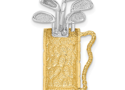 14k Two-tone Pendants Style A9477 - Classique Jewelry Inc.