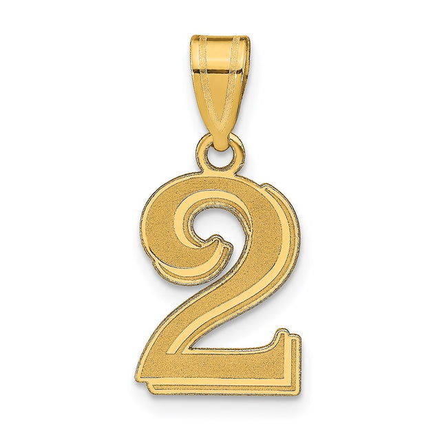 14k Yellow Gold Pendants Style AEN02 - Classique Jewelry Inc.