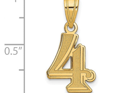 14k Yellow Gold Pendants Style AEN04 - Classique Jewelry Inc.