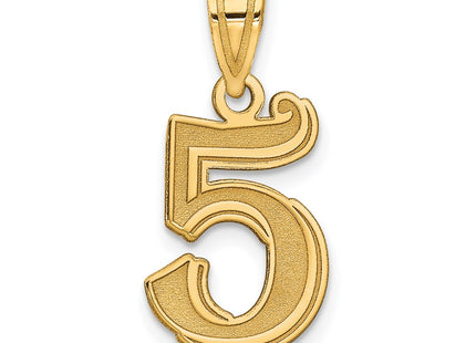 14k Yellow Gold Pendants Style AEN05 - Classique Jewelry Inc.