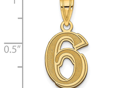 14k Yellow Gold Pendants Style AEN06 - Classique Jewelry Inc.