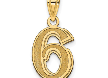14k Yellow Gold Pendants Style AEN06 - Classique Jewelry Inc.