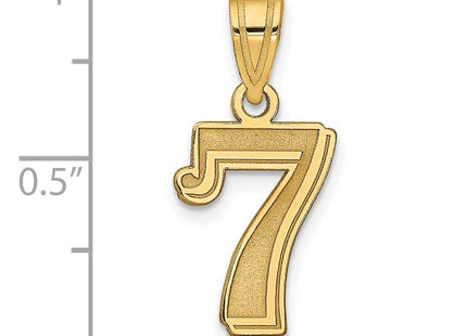 14k Yellow Gold Pendants Style AEN07 - Classique Jewelry Inc.