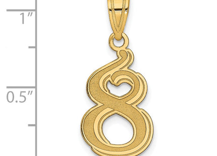 14k Yellow Gold Pendants Style AEN08 - Classique Jewelry Inc.