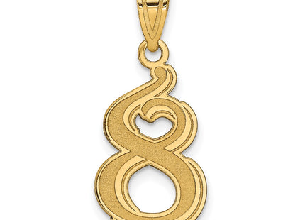 14k Yellow Gold Pendants Style AEN08 - Classique Jewelry Inc.