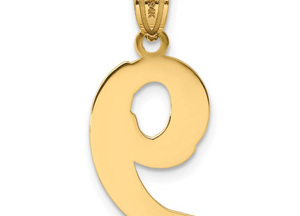 14k Yellow Gold Pendants Style AEN09 - Classique Jewelry Inc.