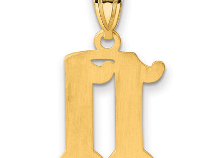 14k Yellow Gold Pendants Style AEN11 - Classique Jewelry Inc.