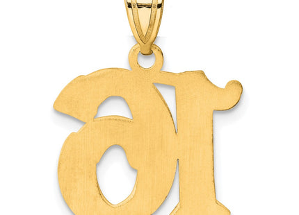 14k Yellow Gold Pendants Style AEN16 - Classique Jewelry Inc.