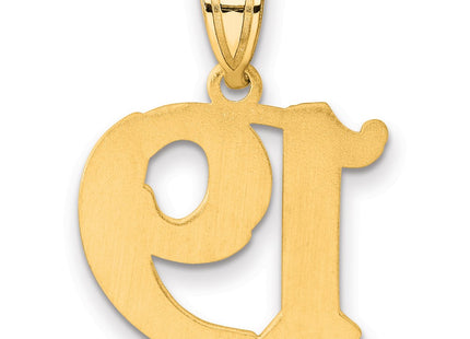 14k Yellow Gold Pendants Style AEN19 - Classique Jewelry Inc.