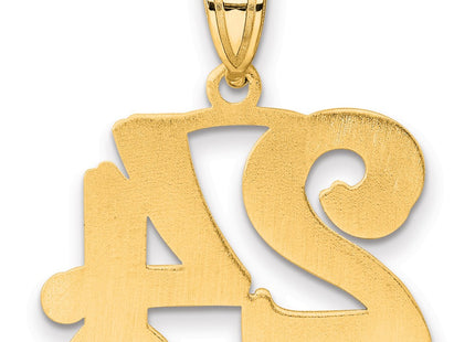 14k Yellow Gold Pendants Style AEN24 - Classique Jewelry Inc.