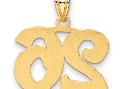 14k Yellow Gold Pendants Style AEN26 - Classique Jewelry Inc.