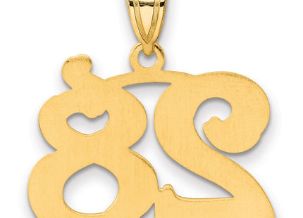 14k Yellow Gold Pendants Style AEN28 - Classique Jewelry Inc.