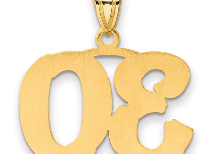 14k Yellow Gold Pendants Style AEN30 - Classique Jewelry Inc.