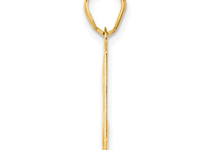 14k Yellow Gold Pendants Style AEN31 - Classique Jewelry Inc.