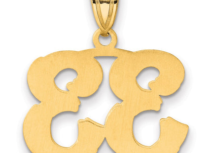 14k Yellow Gold Pendants Style AEN33 - Classique Jewelry Inc.