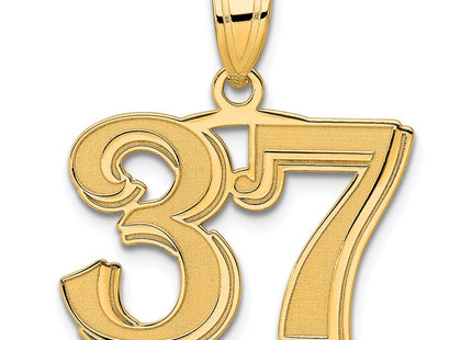 14k Yellow Gold Pendants Style AEN37 - Classique Jewelry Inc.