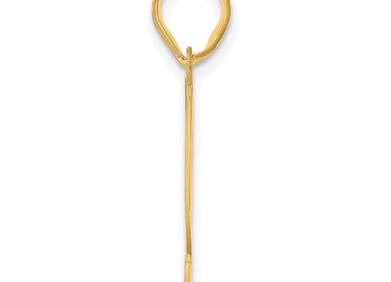 14k Yellow Gold Pendants Style AEN42 - Classique Jewelry Inc.