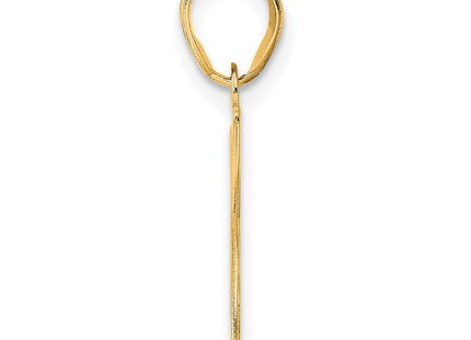 14k Yellow Gold Pendants Style AEN47 - Classique Jewelry Inc.