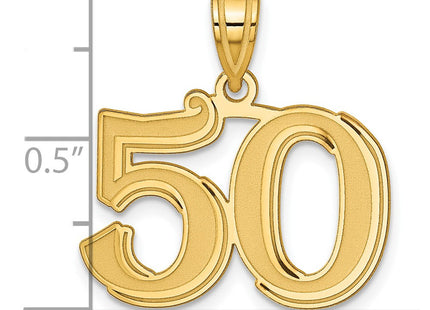 14k Yellow Gold Pendants Style AEN50 - Classique Jewelry Inc.