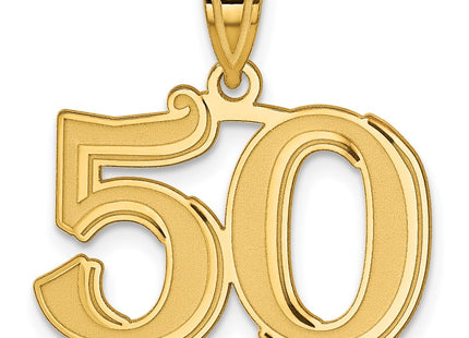 14k Yellow Gold Pendants Style AEN50 - Classique Jewelry Inc.