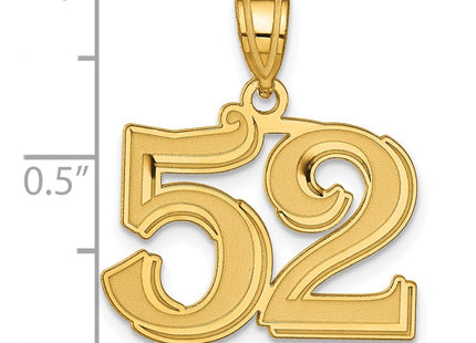 14k Yellow Gold Pendants Style AEN52 - Classique Jewelry Inc.