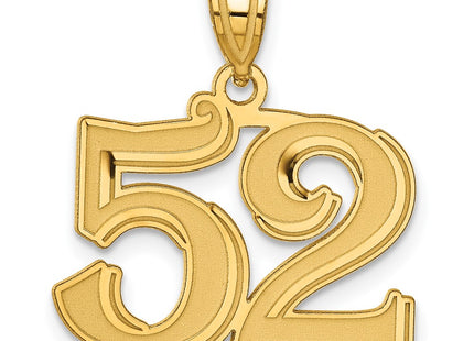 14k Yellow Gold Pendants Style AEN52 - Classique Jewelry Inc.