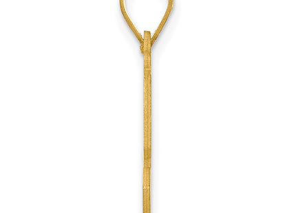 14k Yellow Gold Pendants Style AEN53 - Classique Jewelry Inc.