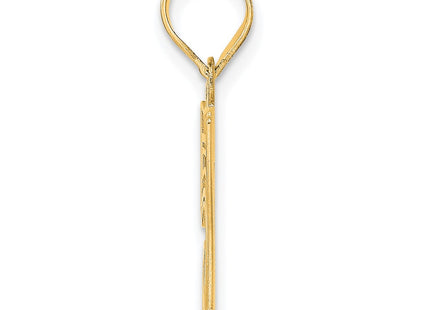 14k Yellow Gold Pendants Style AEN57 - Classique Jewelry Inc.