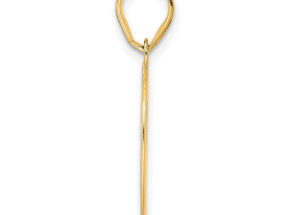 14k Yellow Gold Pendants Style AEN59 - Classique Jewelry Inc.