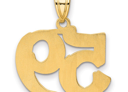 14k Yellow Gold Pendants Style AEN59 - Classique Jewelry Inc.