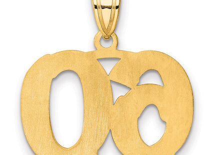 14k Yellow Gold Pendants Style AEN60 - Classique Jewelry Inc.