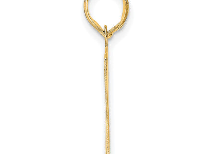 14k Yellow Gold Pendants Style AEN61 - Classique Jewelry Inc.