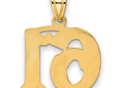 14k Yellow Gold Pendants Style AEN61 - Classique Jewelry Inc.