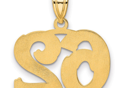 14k Yellow Gold Pendants Style AEN62 - Classique Jewelry Inc.