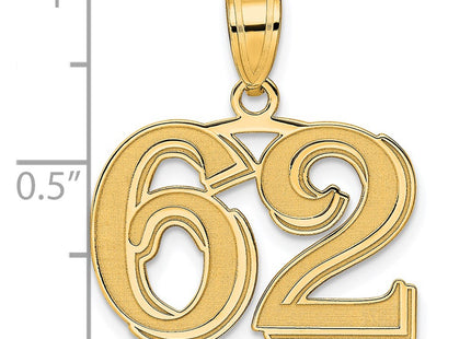 14k Yellow Gold Pendants Style AEN62 - Classique Jewelry Inc.