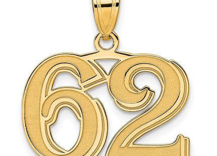 14k Yellow Gold Pendants Style AEN62 - Classique Jewelry Inc.