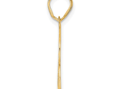 14k Yellow Gold Pendants Style AEN63 - Classique Jewelry Inc.