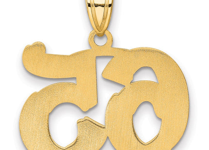 14k Yellow Gold Pendants Style AEN65 - Classique Jewelry Inc.