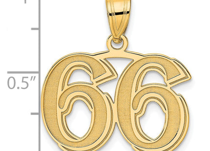 14k Yellow Gold Pendants Style AEN66 - Classique Jewelry Inc.