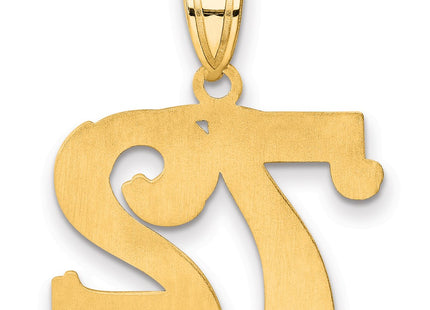 14k Yellow Gold Pendants Style AEN72 - Classique Jewelry Inc.