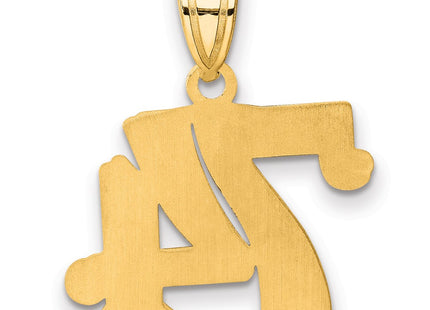 14k Yellow Gold Pendants Style AEN74 - Classique Jewelry Inc.