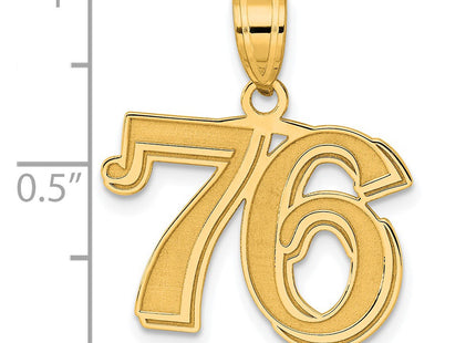 14k Yellow Gold Pendants Style AEN76 - Classique Jewelry Inc.