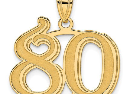 14k Yellow Gold Pendants Style AEN80 - Classique Jewelry Inc.